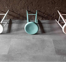 Кварцвиниловые полы Vinilam Ceramo Stone 2,5 мм 61609 Цемент фото 1 | FLOORDEALER